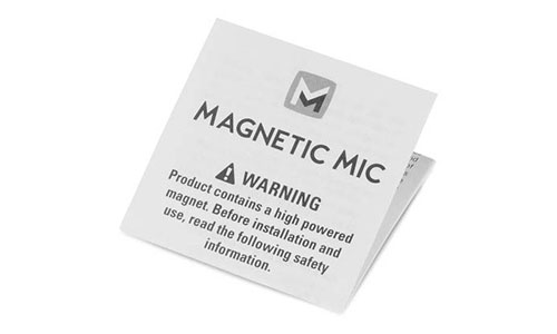 Magnethalter für Lavaliermikrofon (DMM0003-B)