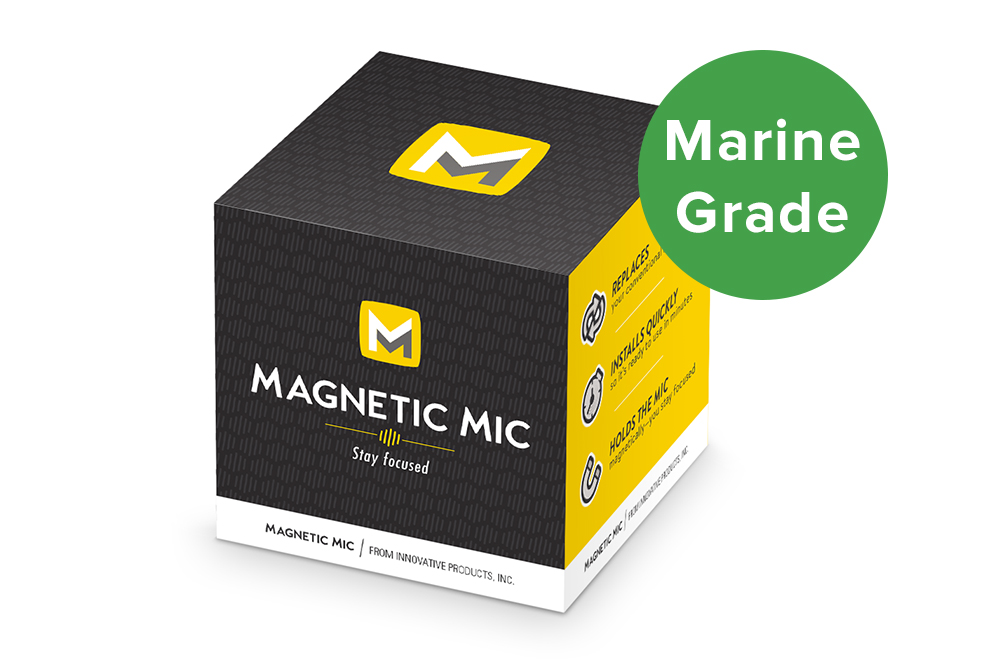 IPM-110 marine grade magnetic radio mic holder
